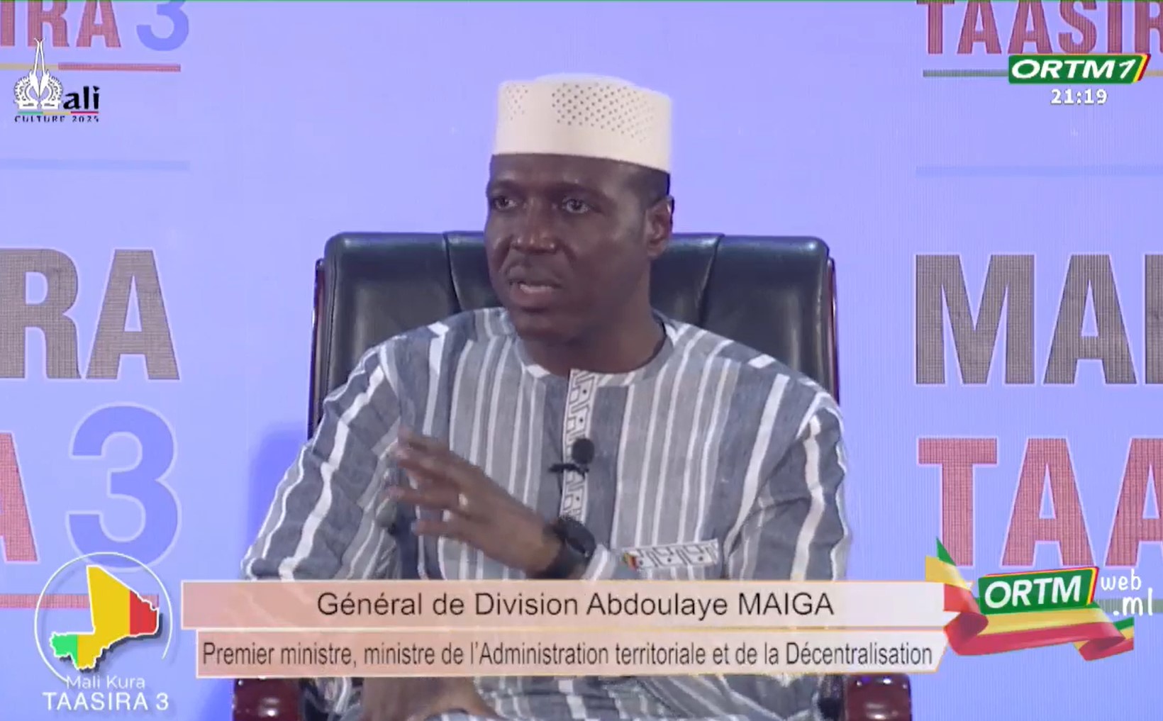 Mali Kura Taasira 3 : Le Premier ministre Abdoulaye Maïga partage ses réflexions sur la sécurité, la gouvernance et l'avenir politique du pays